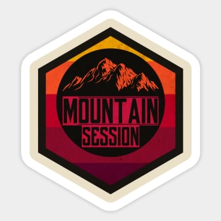 Mountain Session Sticker